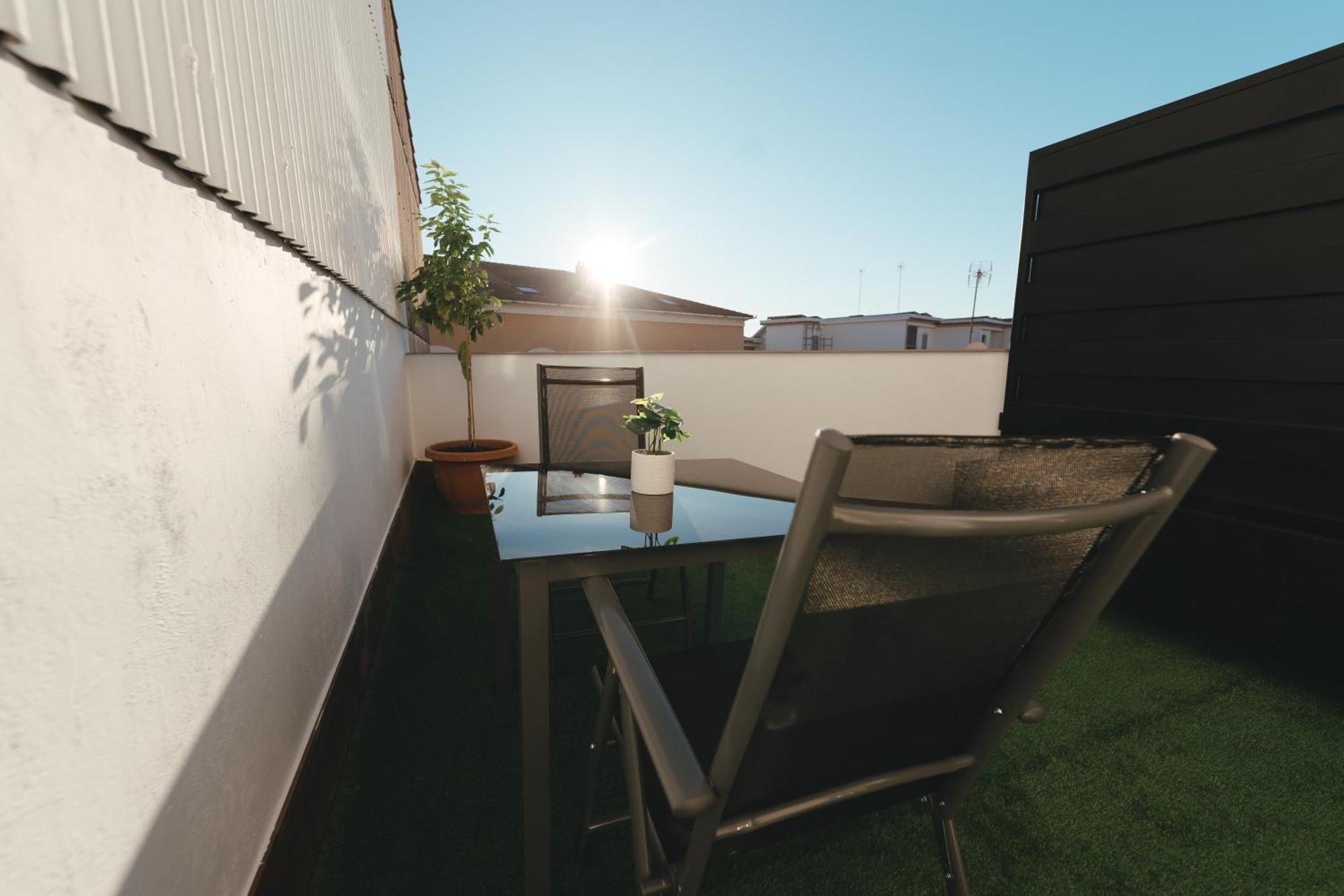 Macarena Suites Caces Exterior foto